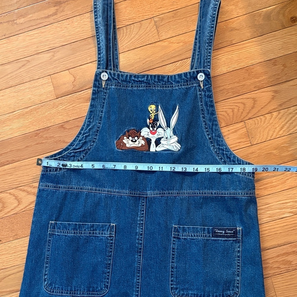 Warner Bros. Embroidered Blue Maxi Dress - Picture 9 of 10